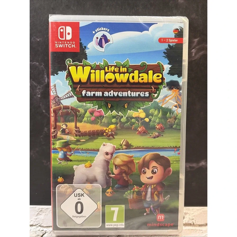 Life in Willowdale Farm Adventures Nintendo Switch -Factory Sealed -New 🔥